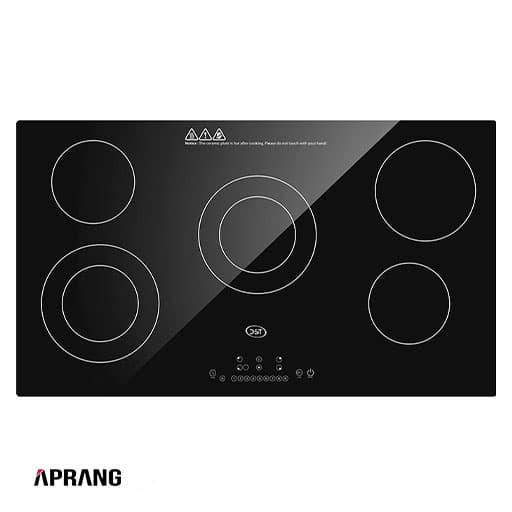 اجاق برقی پنج شعله القایی هیبریدی دی اس تی – DST مدل IT5-01