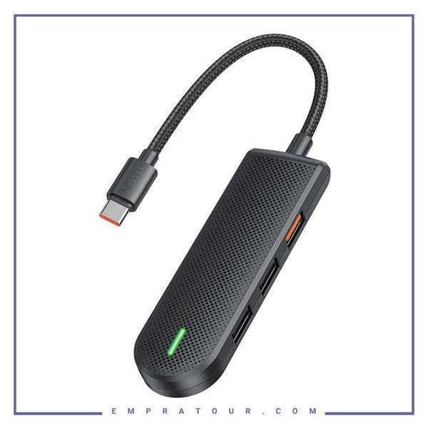 هاب 5 پورت مک دودو مدل Mcdodo HUB 5 IN1 USB HU-143