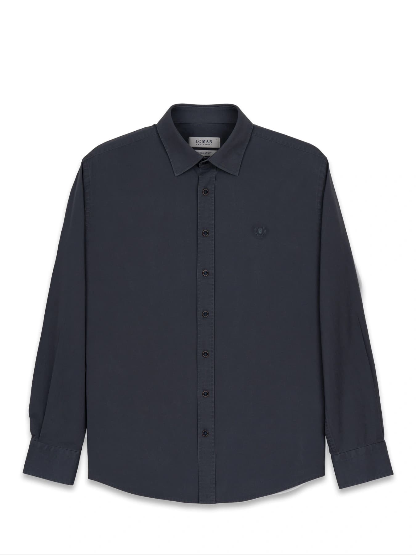 پیراهن آستین بلند ساده ال سی من 124