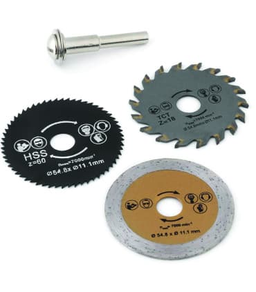 ست 3 عددی صفحه برش سر دریلی فلز ، چوب و سنگ میلیجو MILIJU مدل M3