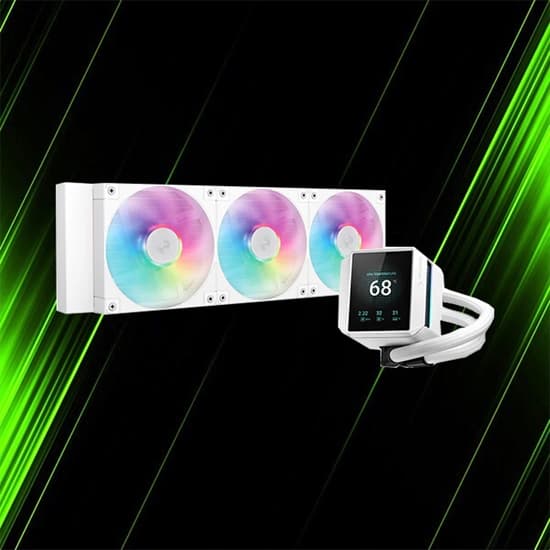 خنک کننده مایع پردازنده دیپ کول MYSTIQUE 360 WH ARGB