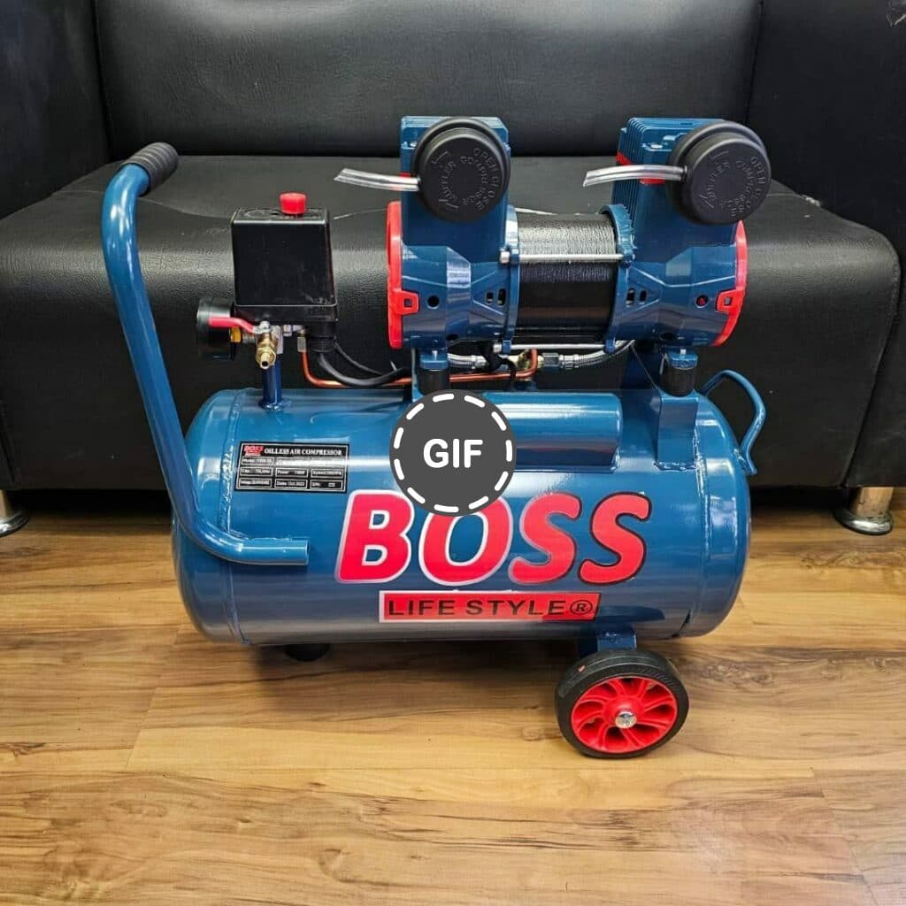 کمپرسور ۳۰ لیتر بی صدا (سایلنت) باس مدل A30