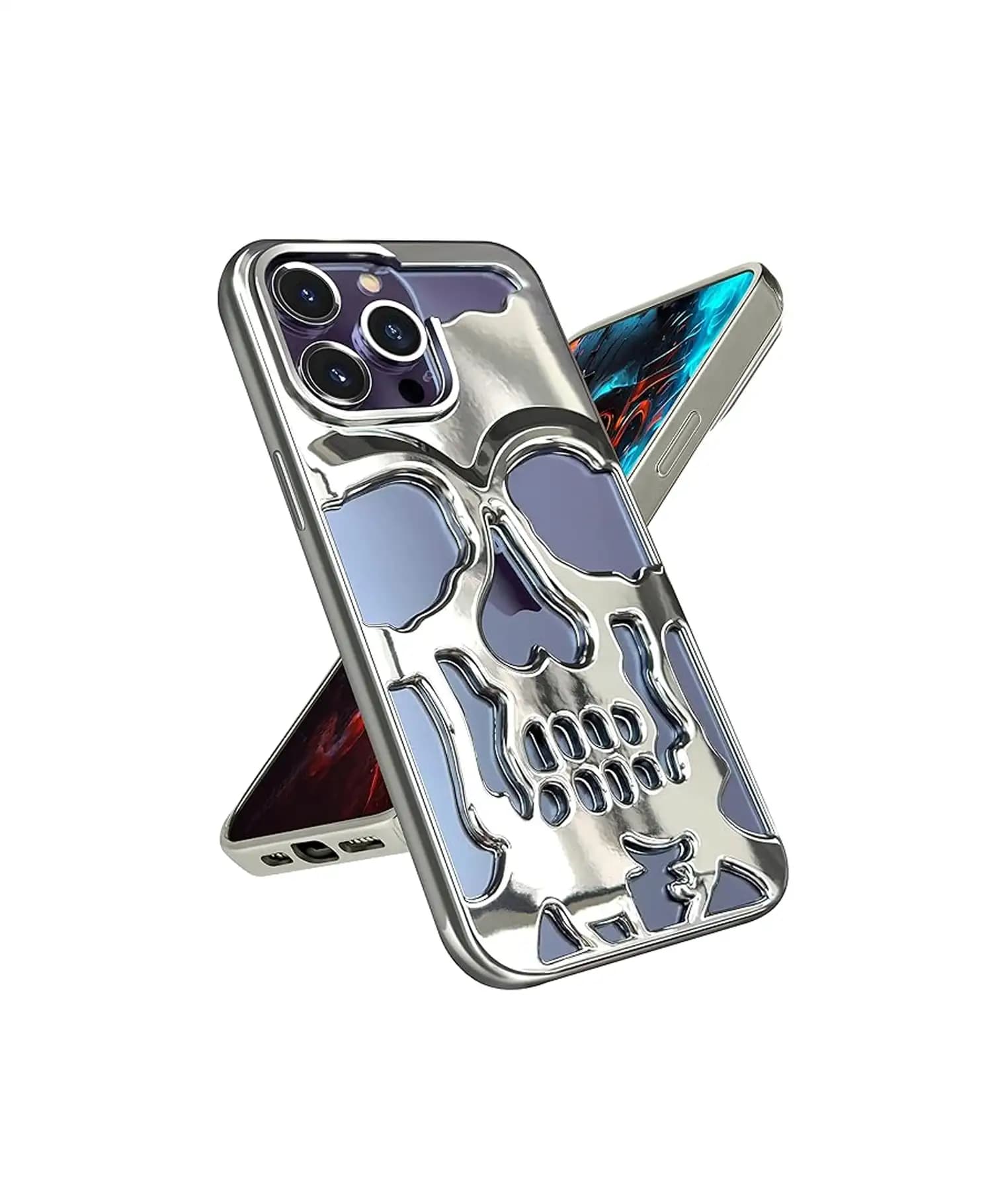 قاب ژله ای طرح اسکلت گوشی موبایل آیفون Iphone 12 Pro Max