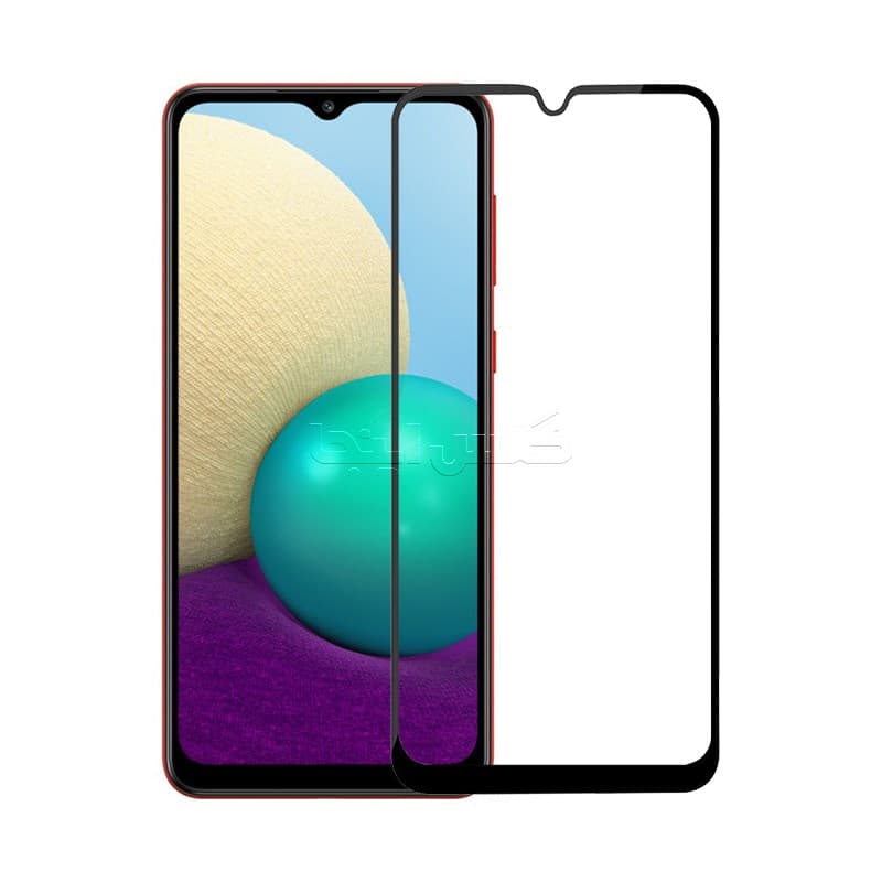 گلس فول چسب سامسونگ A02