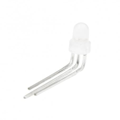 LED مات دورنگ سبز-قرمز رایت 3mm آند مشترک