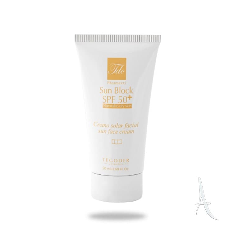 کرم ضد آفتاب تگودر اس پی اف 50 مخصوص پوست نرمال و خشک