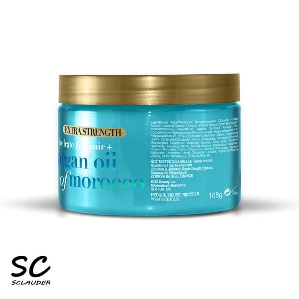 ماسک مو روغن آرگان مراکش او جی ایکس ogx اصل حجم 168 و 300 میلی لیتر