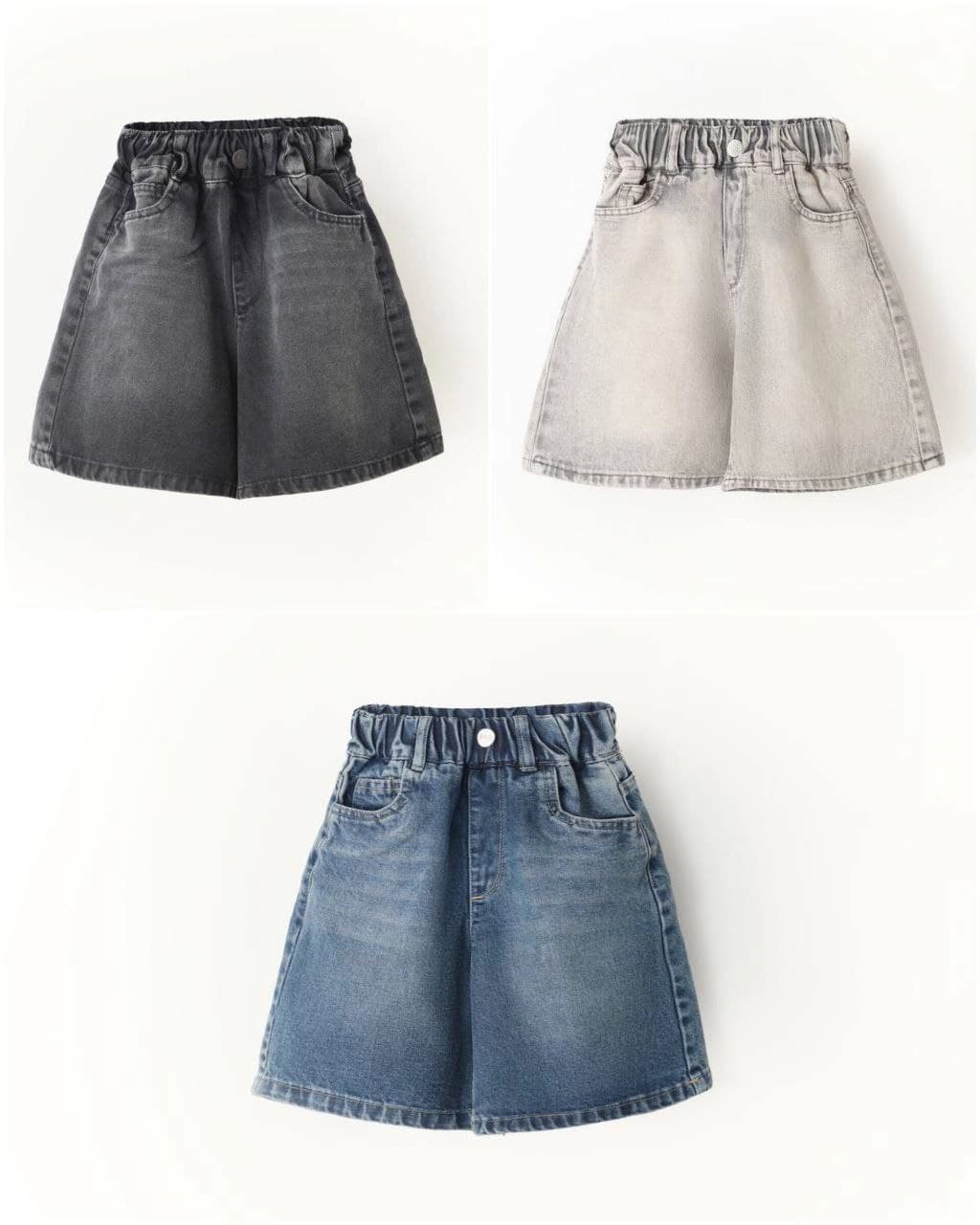 شلوارک جین کمرکش (AKU)