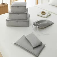 ست نظم دهنده چمدان 6 عددی اقیانوس طوسی