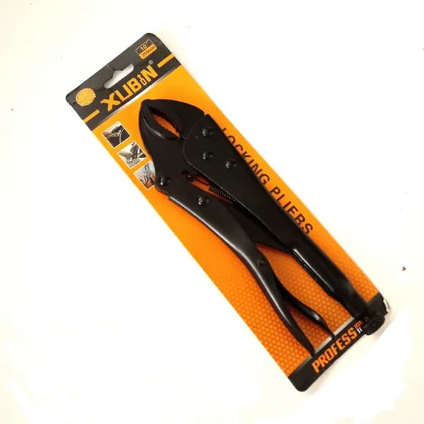 انبر قفلی مشکی ژوبین Xubin سایز 10اینچ فشار قوی