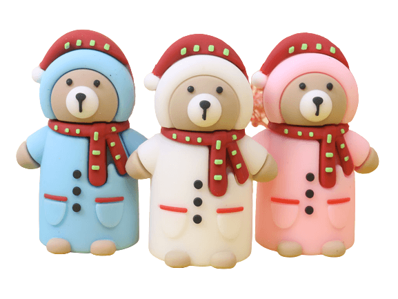 تراش سیلیکونی فانتزی طرح خرس