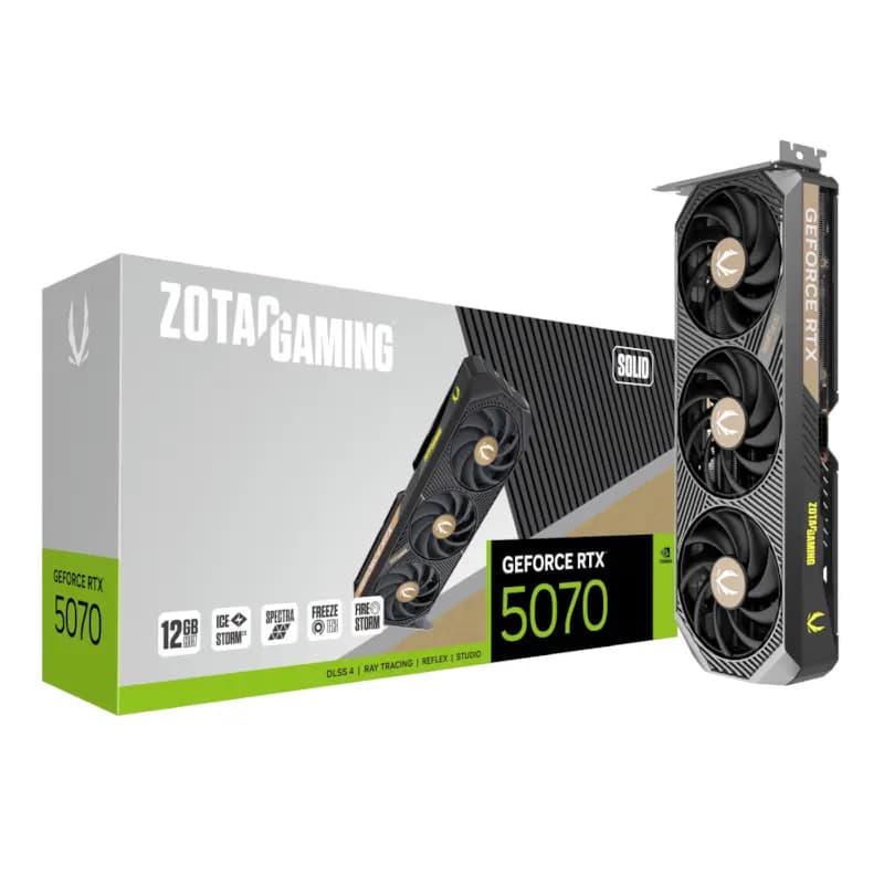 کارت گرافیک زوتک مدل RTX 5070 Solid 12GB