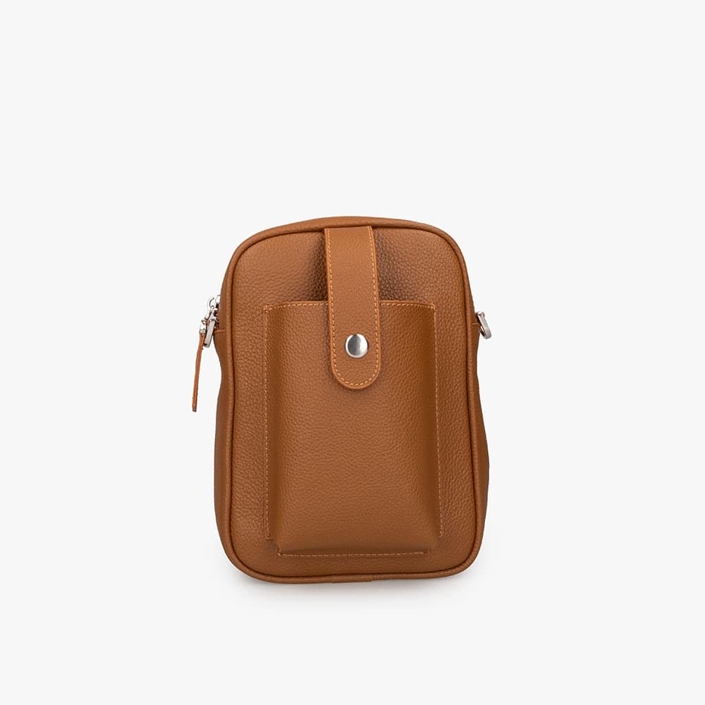 کیف تمام چرم برتونیکس ۱۰۳۴ عسلی