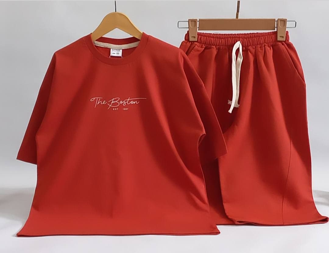 ست تیشرت وشلوارک Boston