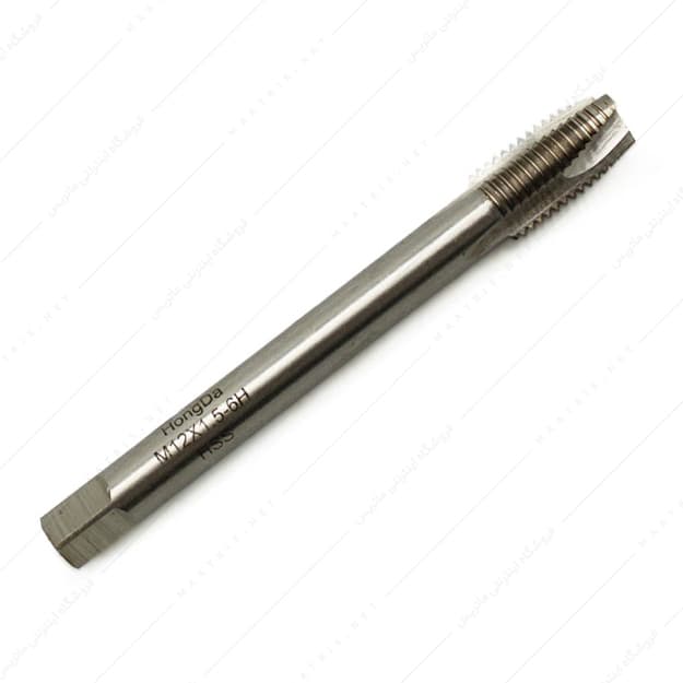 قلاویز ماشینی مستقیم HSS سایز 12 گام 1/5 دنده ریز برند هانگدا