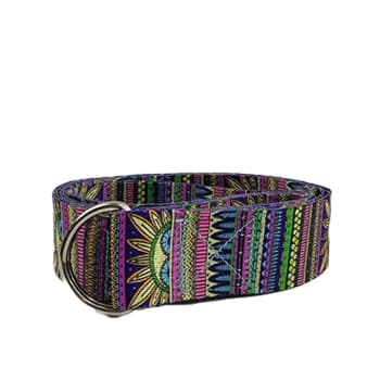 کمربند یوگا طرح دار با یراق آهنی اعلا