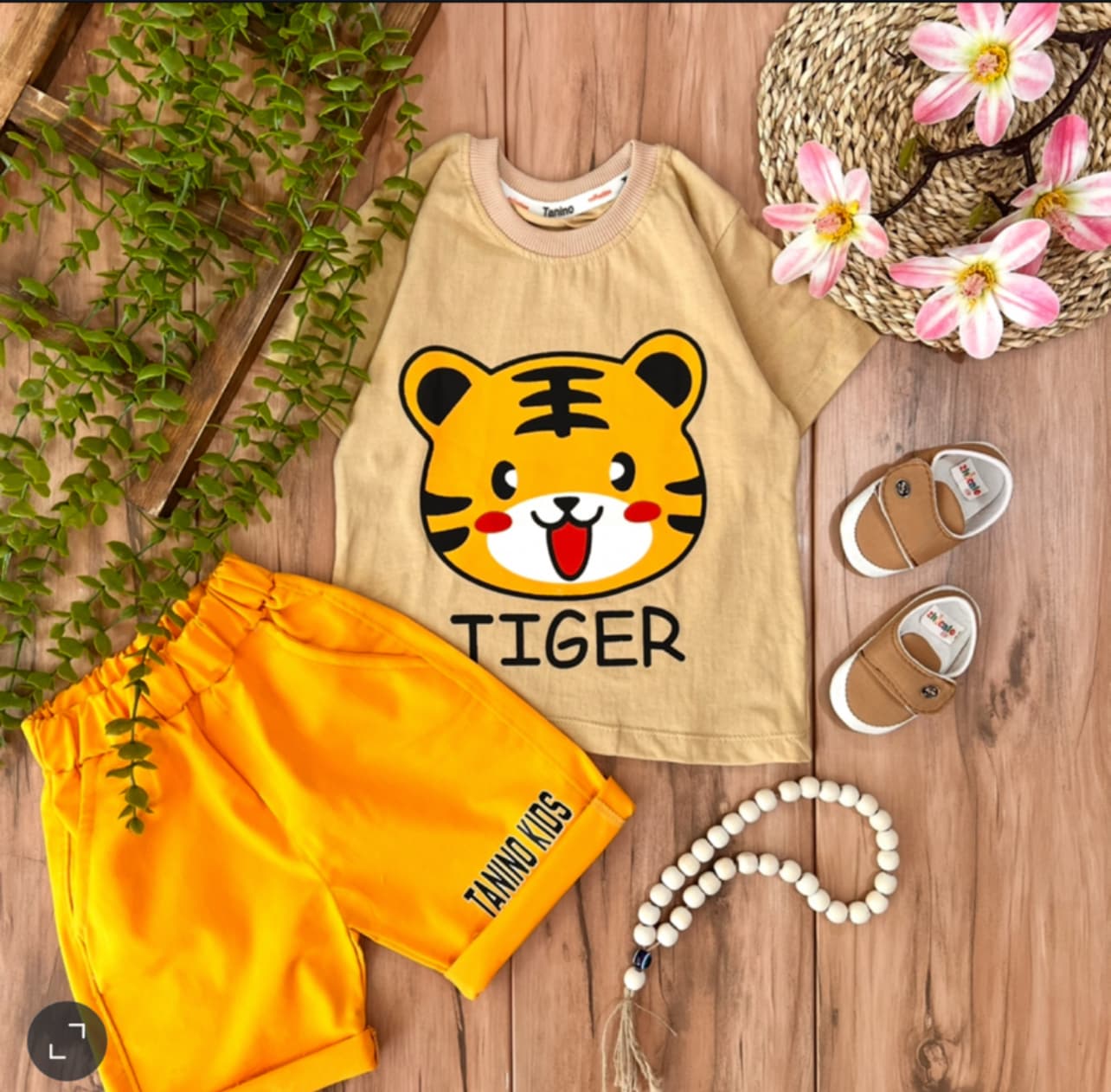 تیشرت شلوارک تایگر