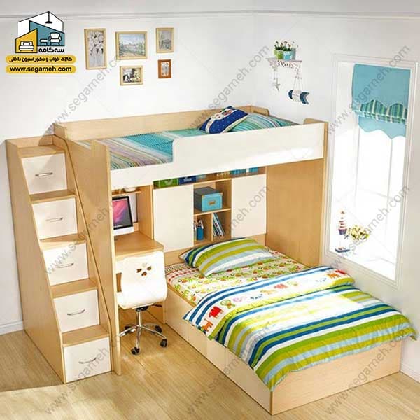 تخت خواب دو طبقه BTDP107