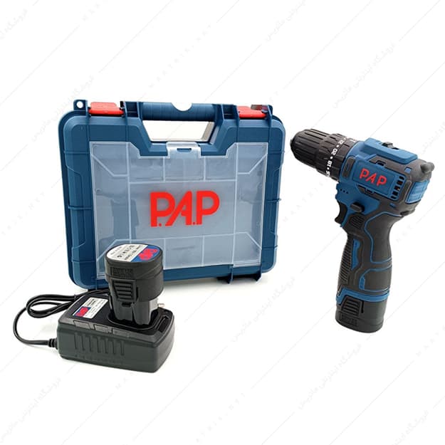 دریل شارژی 18 ولت مدل BD-1815 برند PAP