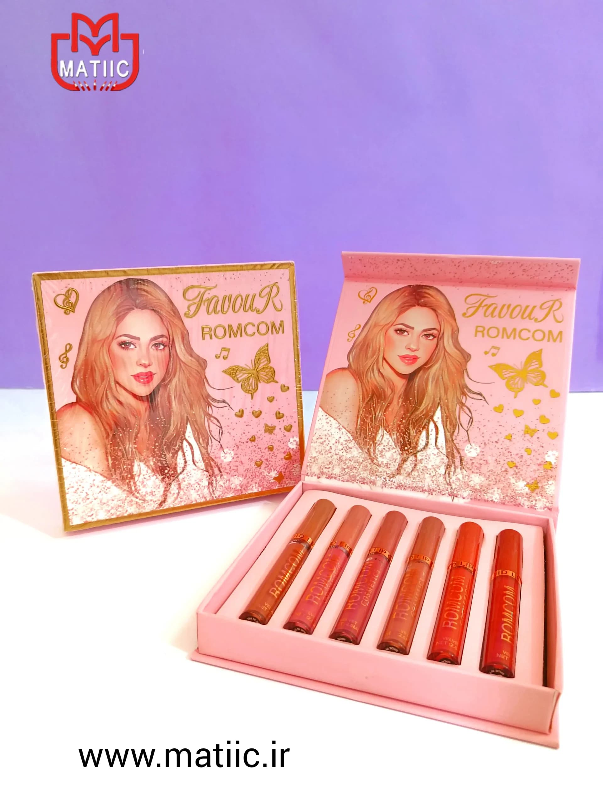 پک 6 تایی رژلب مایع