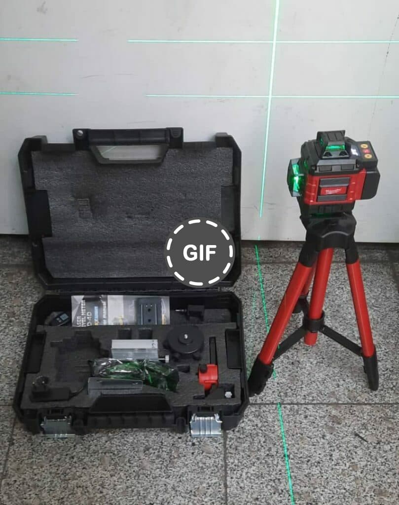 تراز لیزری میلواکی 4 بعدی 360 درجه مدل 4D-16