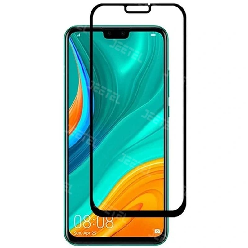 گلس تمام صفحه شیشه ای هواوی Huawei Y9 2019 مدل HD Plus