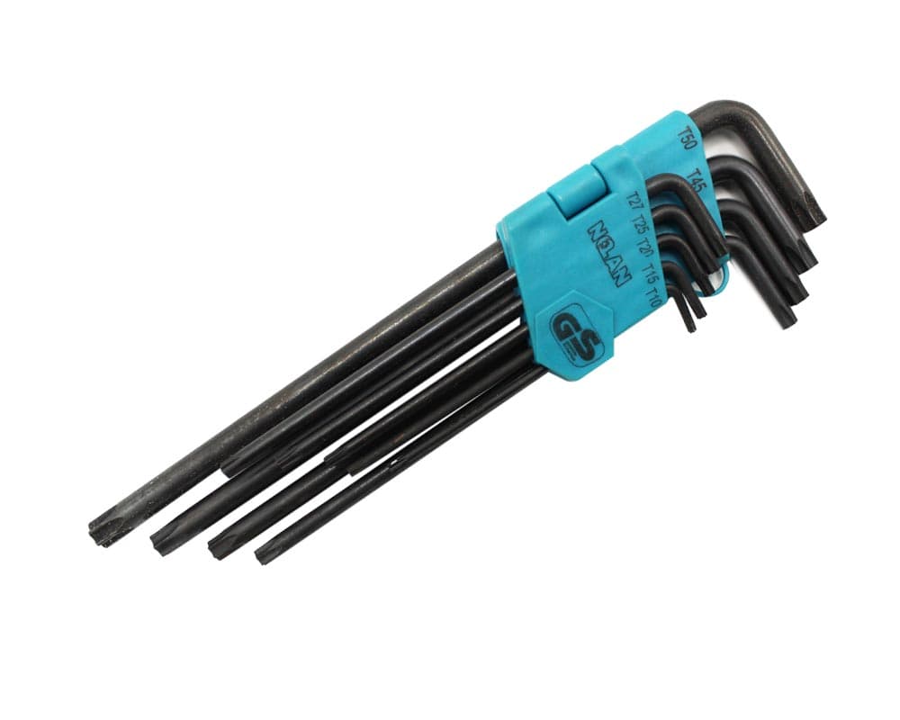 ست آچار آلن ستاره ای کارتی T10-T50 بلند نوا