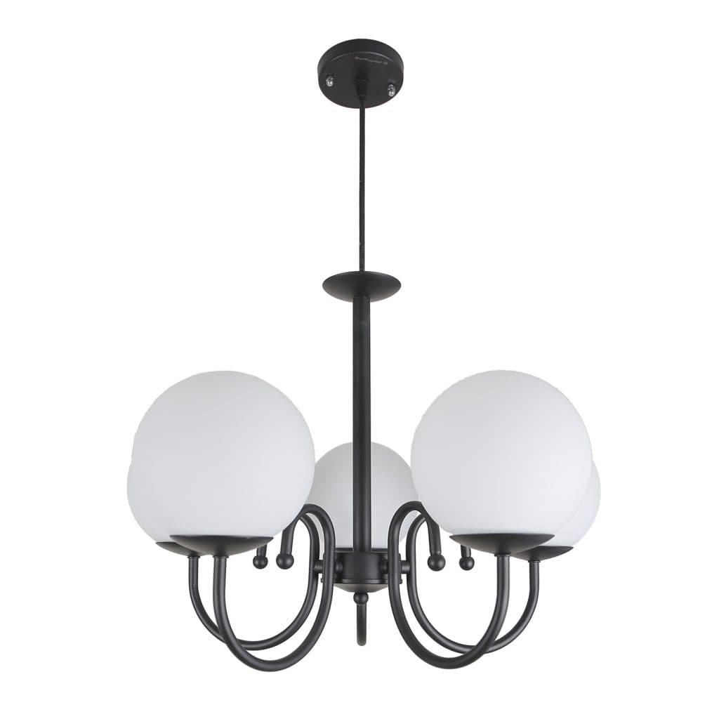 لوستر آویز پنج شعله چشمه نور کد A1219/5