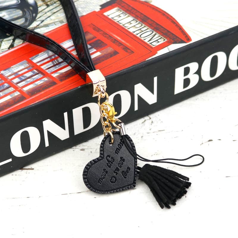 آویز و بند قلب چرمی - کد (۴۷۰۳۷)