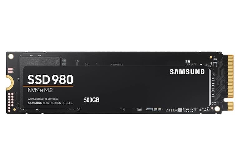 حافظه SSD اینترنال سامسونگ مدل 980 PCIe 3.0 NVMe M.2 2280 ظرفیت 500 گیگابایت