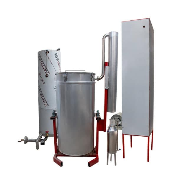 دستگاه عرق گیری 400 لیتری صنعتی