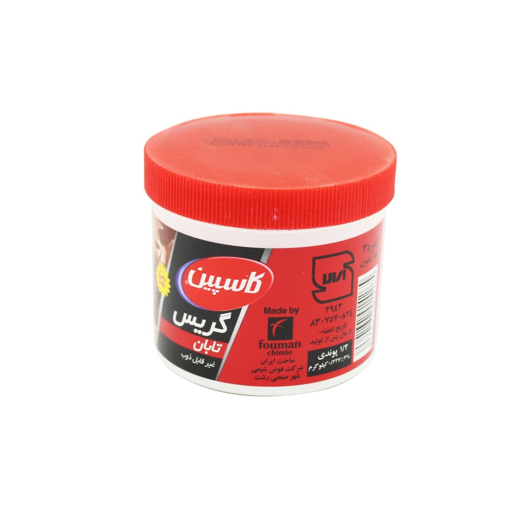 گریس نسوز نیم پوندی تابان کاسپین پایه بنتون