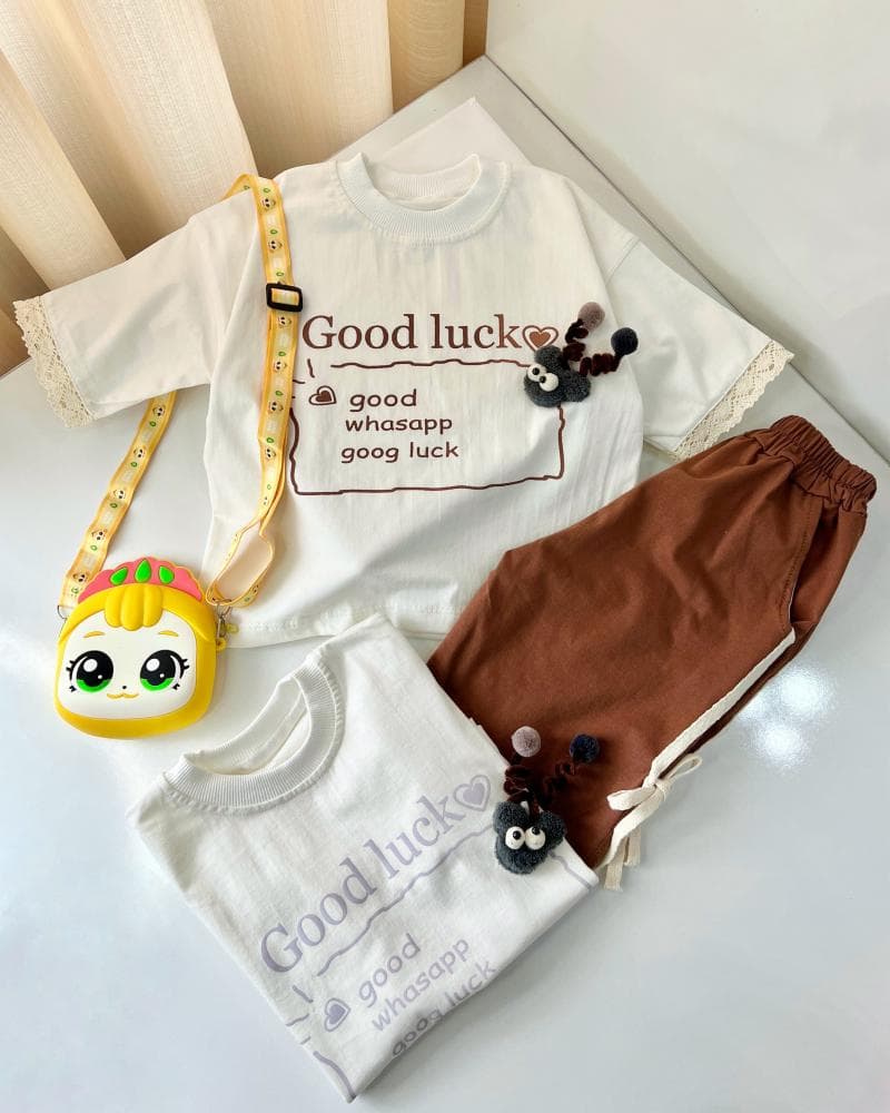 ست دو تیکه Good luck ( ۳ تا ۱۰ سال ) کد 23684