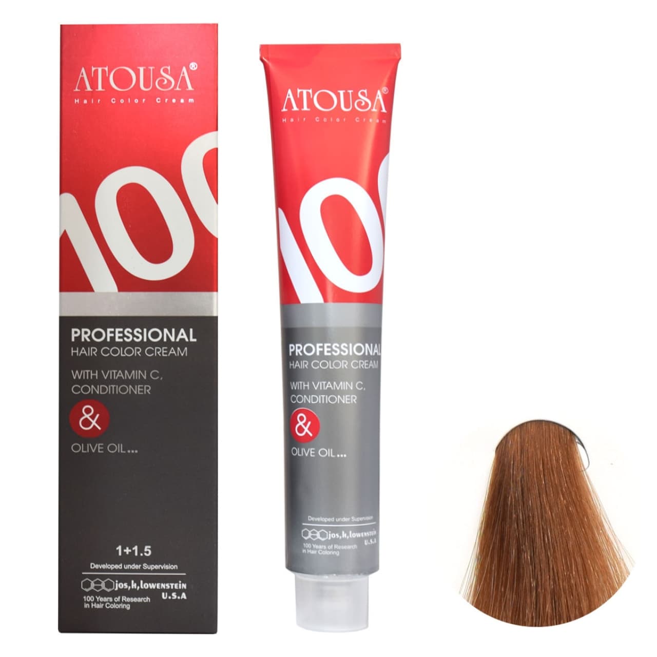 رنگ مو آتوسا شماره 7/07 حجم 100 میلی لیتر رنگ هاوانا