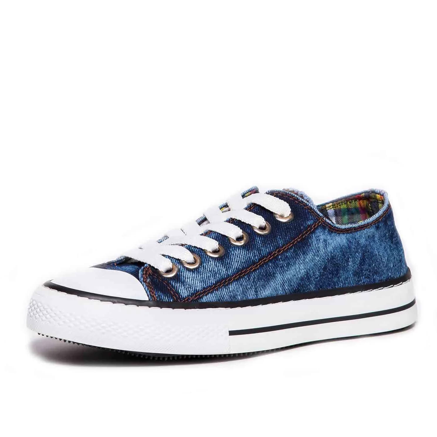 آلستار ساق کوتاه جین آبی