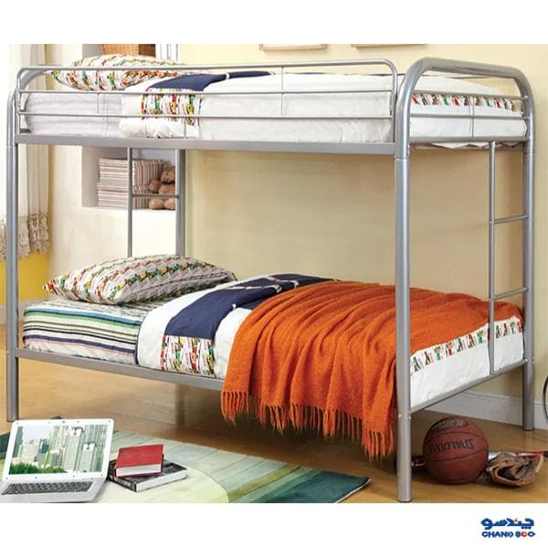 تخت خواب فلزی دو طبقه DS مدل S21