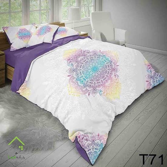 روتختی دو نفره طرح رنگی سنتی