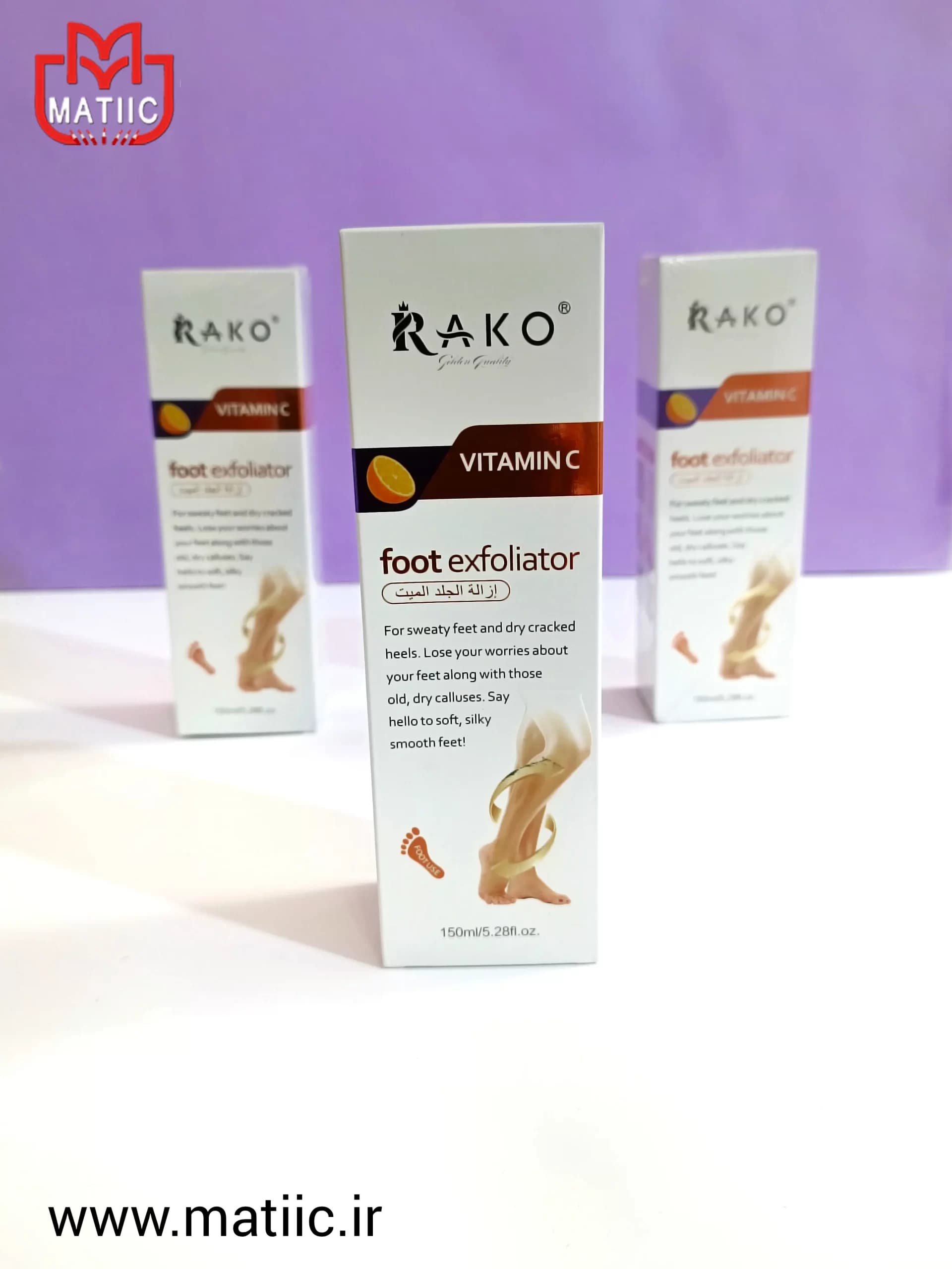 اسپری لایه بردار ترک پا راکو