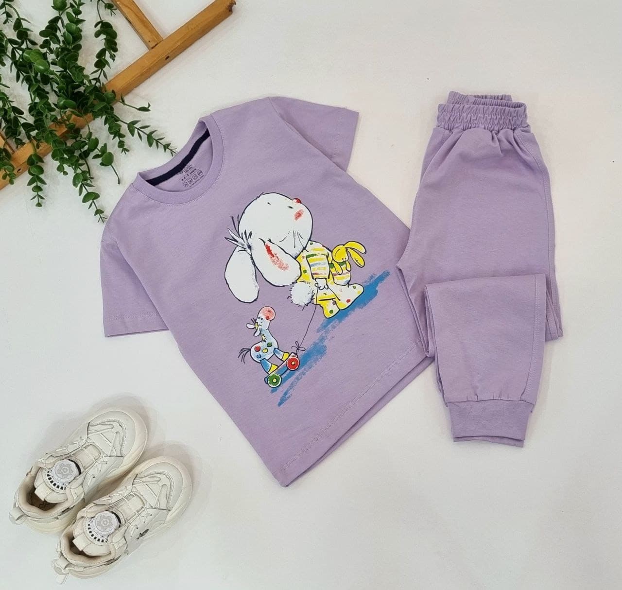 تیشرت و شلوار دخترانه خرگوش