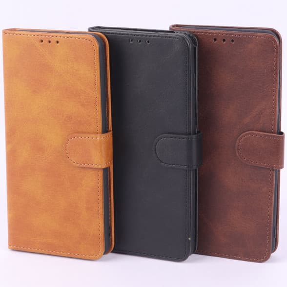 کیف چرمی مگنتی محافظ لنزدار Samsung A21s