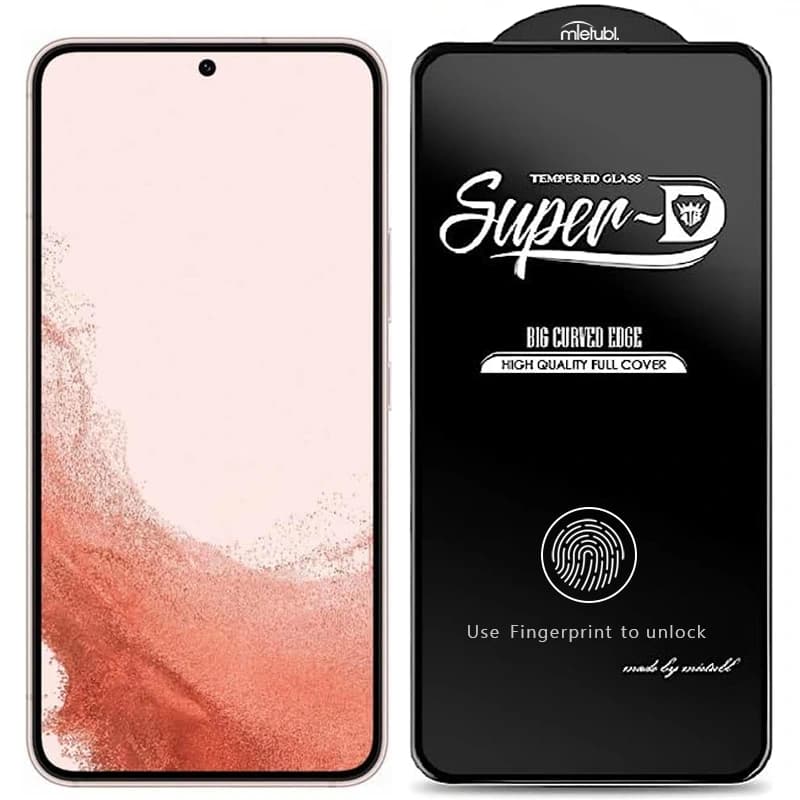 گلس گوشی Samsung Galaxy S23 سوپر فلت فینگرپرینت از برند Mietubl