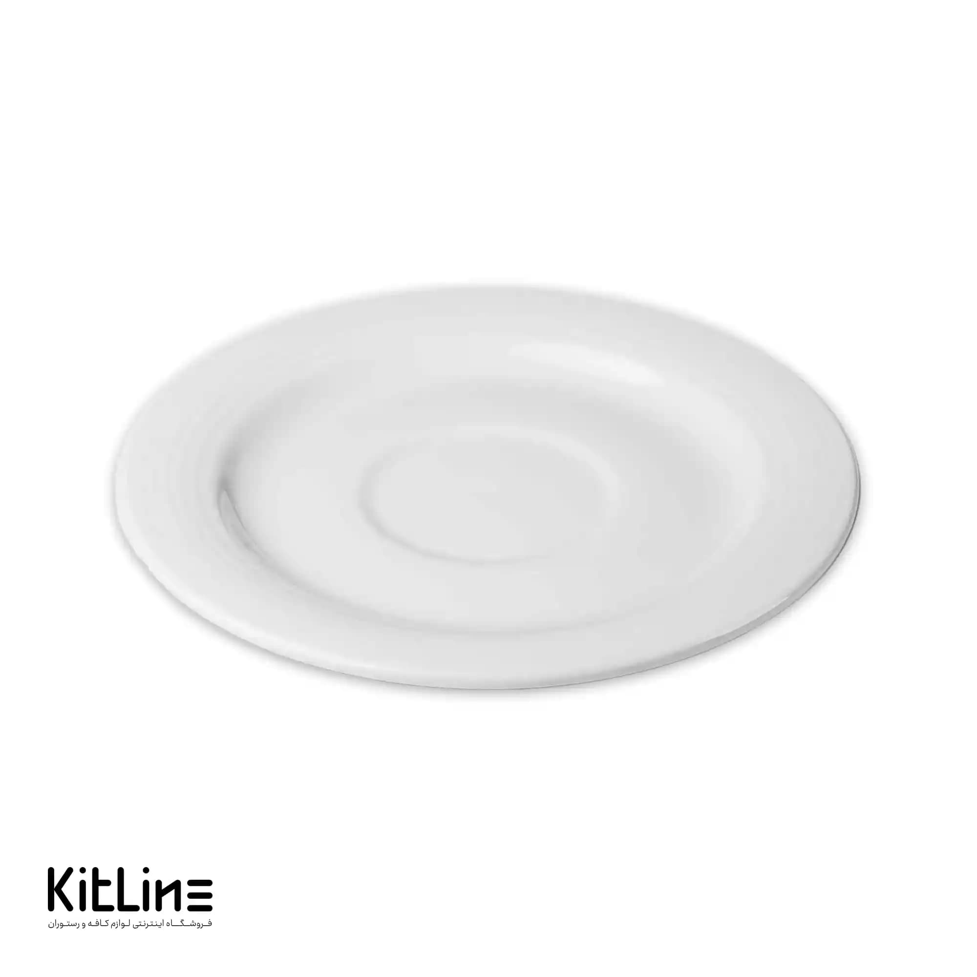 نعلبکی چینی هتلی ۱۶ سانتیمتری زرین