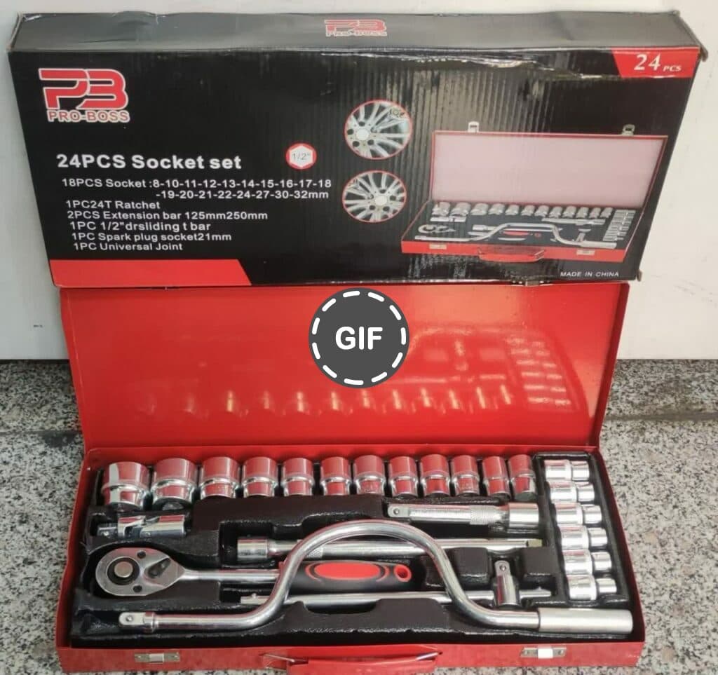 جعبه بکس 24 پارچه پرو باس مدل 24pcs-PB