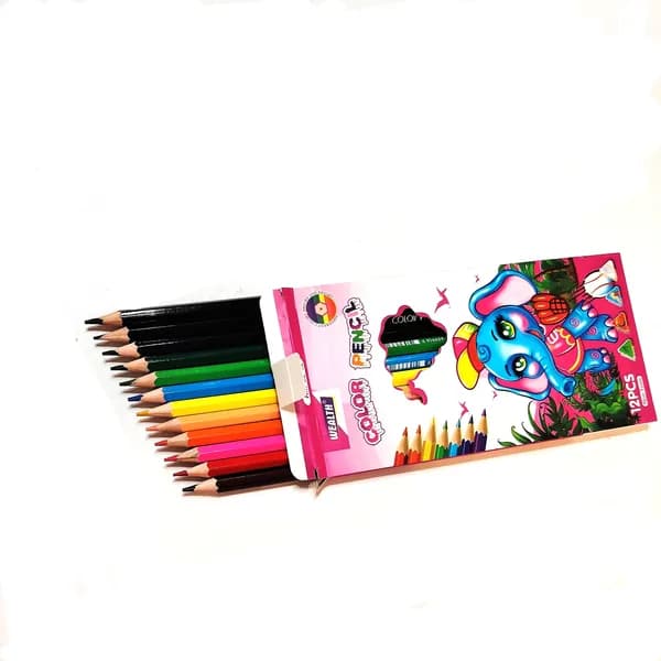 مداد رنگی 12 رنگ WEALTHمدلHM02-12