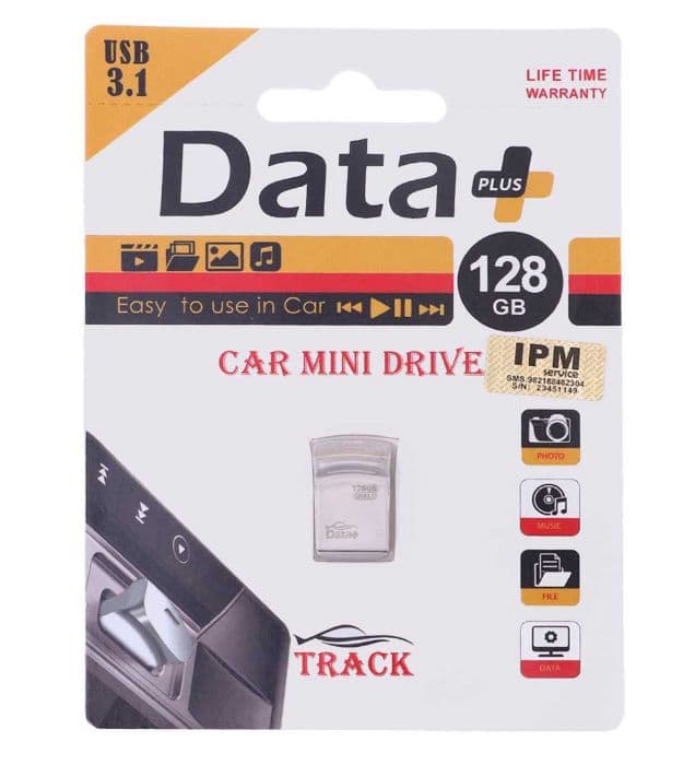 فلش مموری دیتا پلاس مدل TRACK USB3.1 ظرفیت 128 گیگابایت