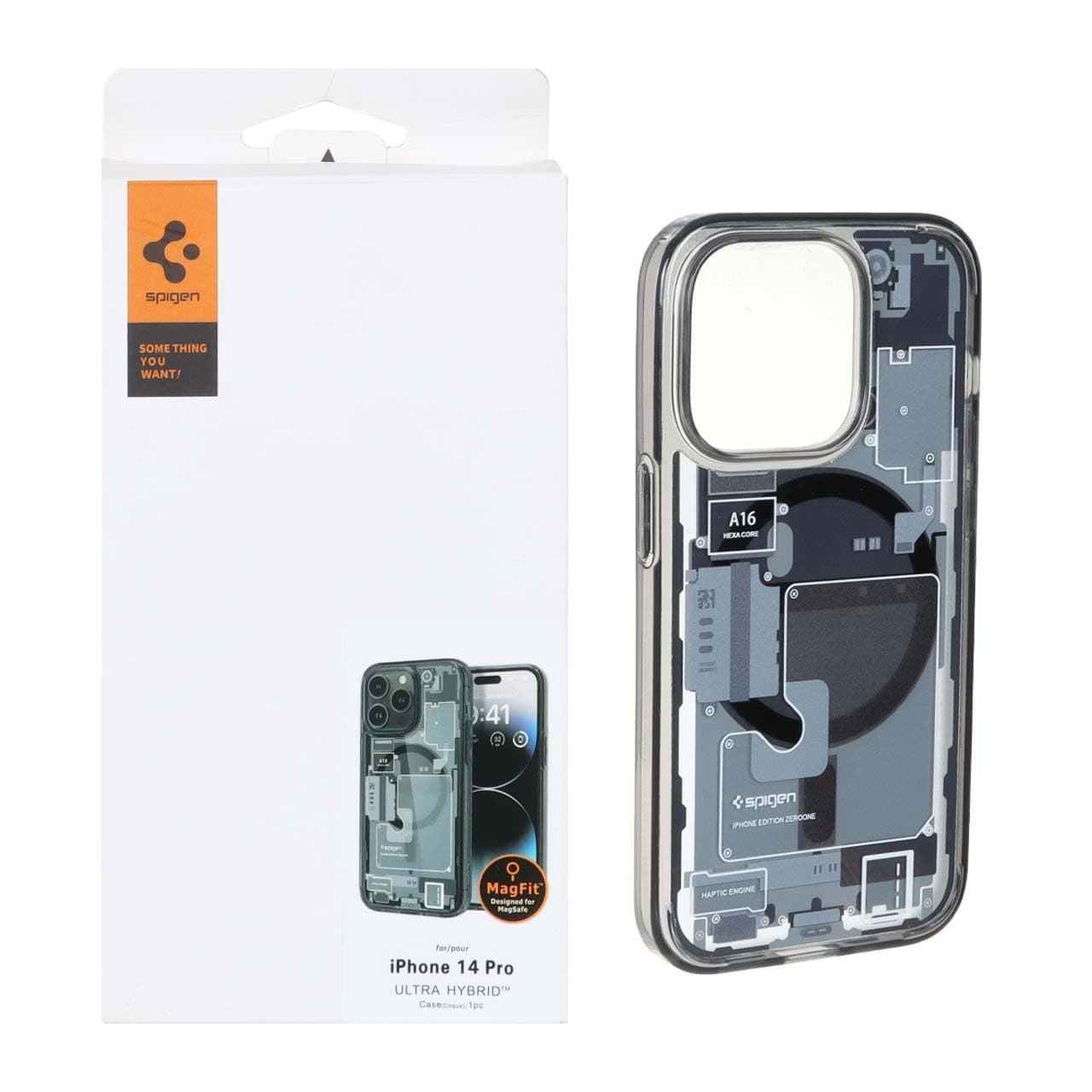 قاب اورجینال Spigen مگ سیف Zero one مدل Apple iPhone 14 Pro