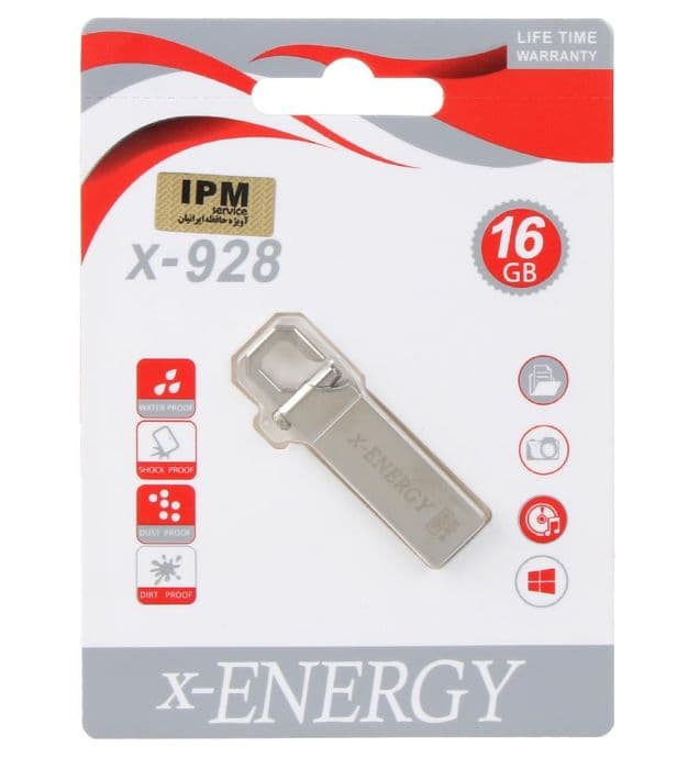 فلش مموری ایکس-انرژی مدل X-928 ظرفیت 16 گیگابایت