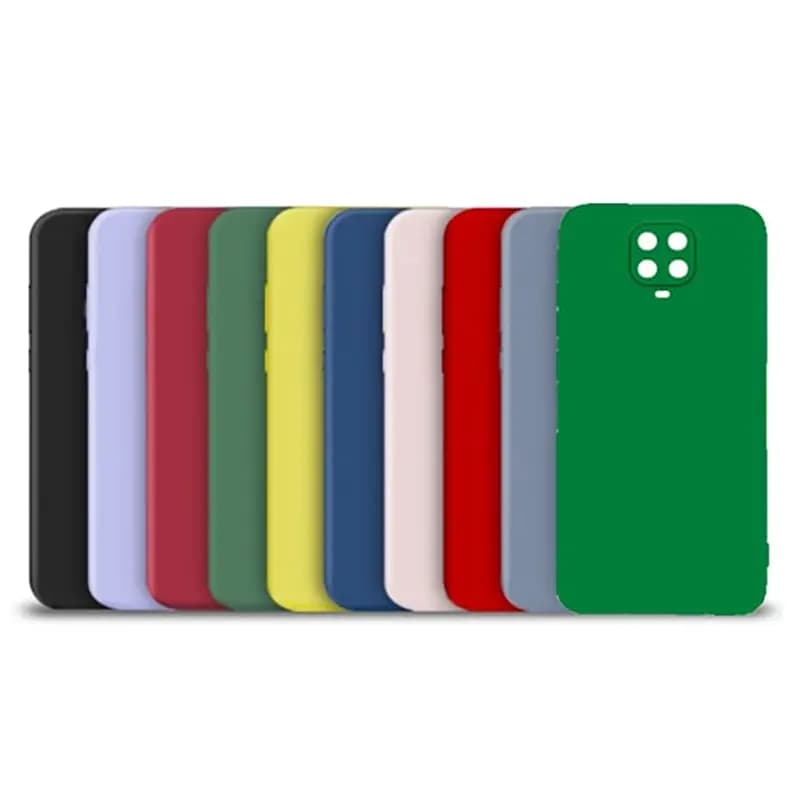 قاب سیلیکونی اصلی شیائومی نوت 9 پرو با محافظ لنز