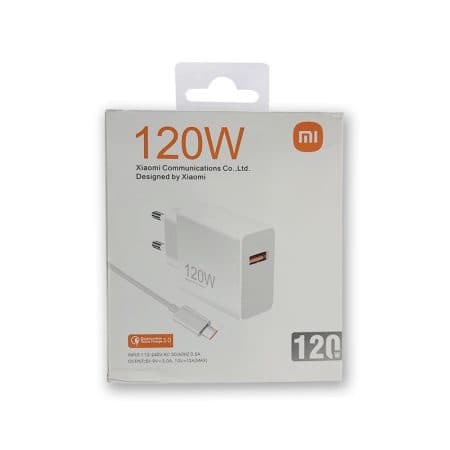شارژر دیواری شیائومی مدل 120وات