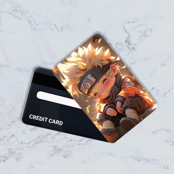 استیکر کارت بانکی انیمه ناروتو مدل اوزوماکی کد CAD116-2-K